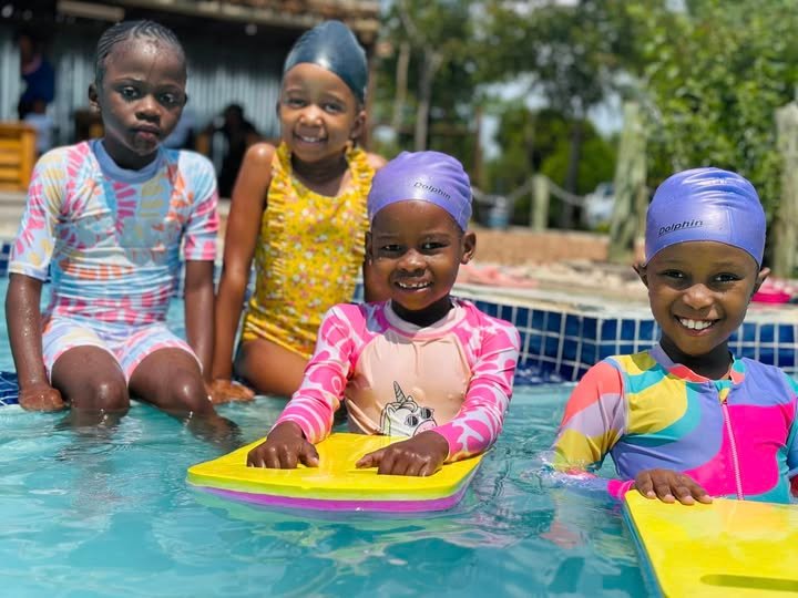 Swimming coaching for children at Active Kids Academy
